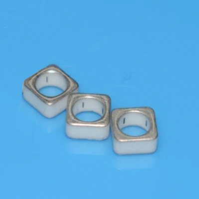 Advanced Alumina Metallized Ceramic Ring / Tube for Gas Discharge